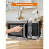 Commercial Chef 1.6 Cu. Ft. Countertop Microwave with Touch Controls & Digital Display, Stainless Steel Microwave CHM16MS6